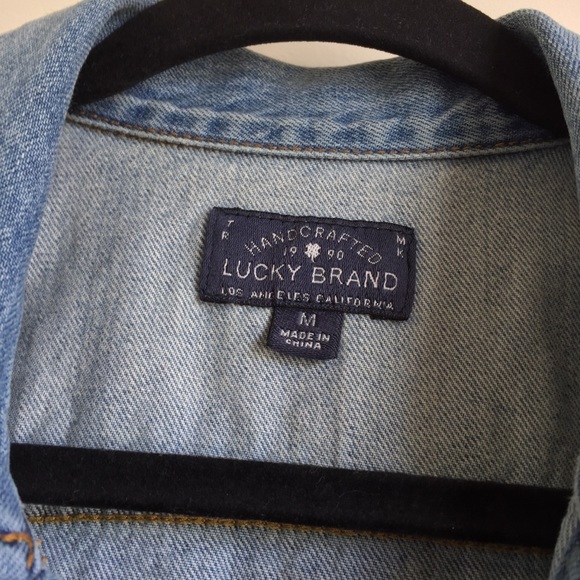 Lucky Brand Denim Vest - Picture 11 of 12